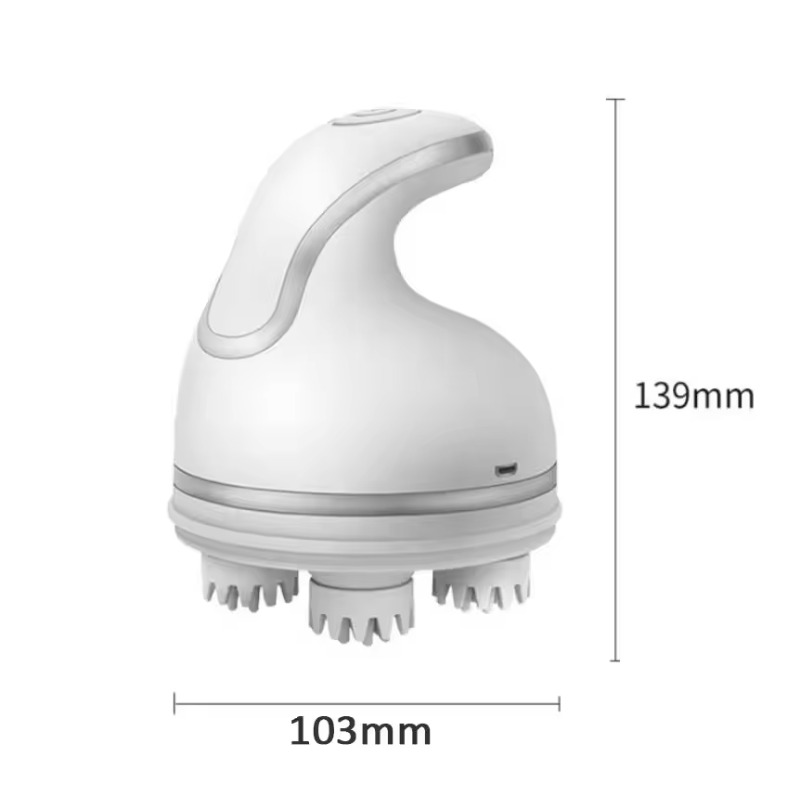 고양이 스마트 자동 실리콘 충전식 전동 머리 마사지기  - Scalp Massager Electric 리뷰 및 가격