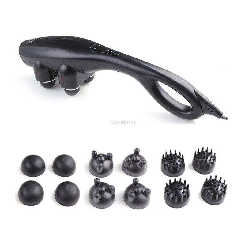 4 헤드 강력한 다기능 활발한 킹 마사지기, 목, 허리 - Scalp Massager Electric 리뷰 및 가격