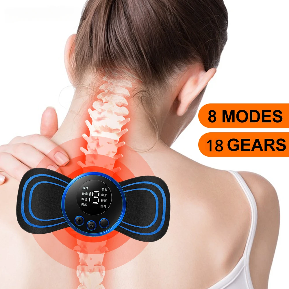 EMS 목 마사지 기계 미니 자궁 경부 근육 통증 완화 - Ems Foot Massager 리뷰 및 가격
