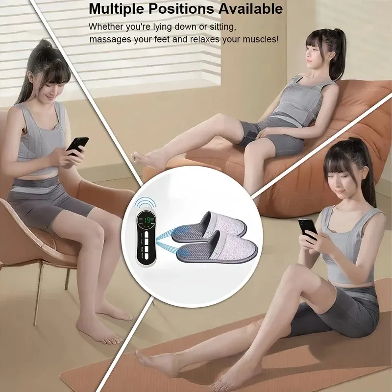 지압 자극 전기 EMS 발 마사지 신발 전극 미세전류  - Ems Foot Massager 리뷰 및 가격