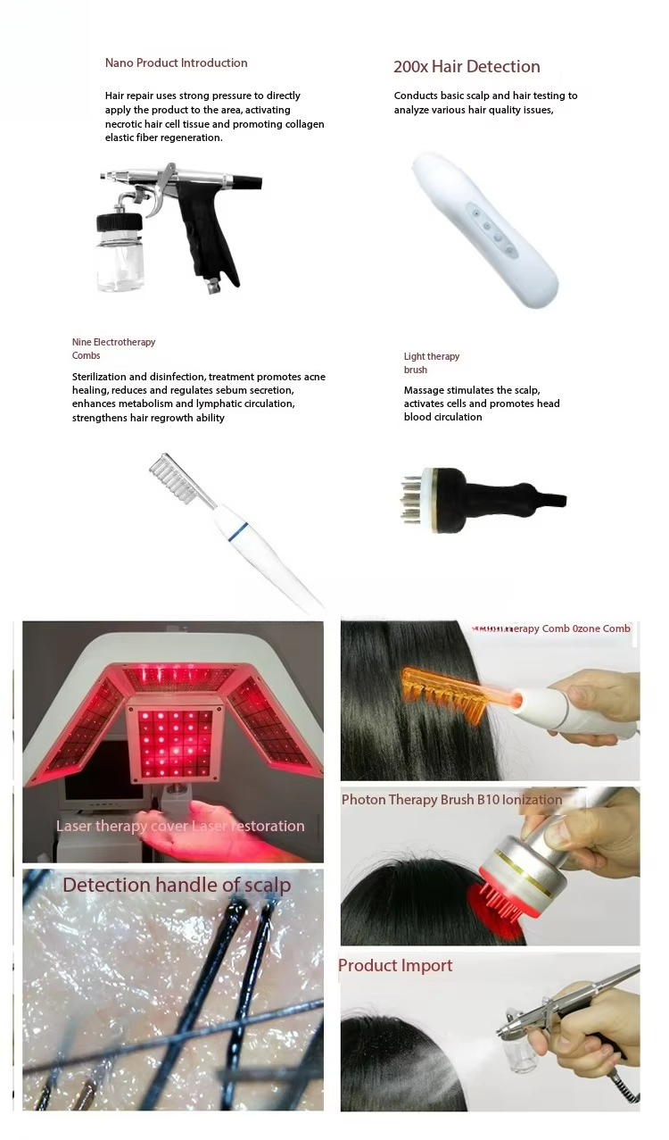 탈모 방지용 클리어런스 브러쉬 헤어 성장 키트, 남녀  - Scalp Massager Electric 리뷰 및 가격