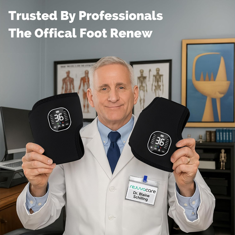 EMS 조인트 마사지기, 온열 무릎 보호대, 팔꿈치 및 - Ems Foot Massager 리뷰 및 가격
