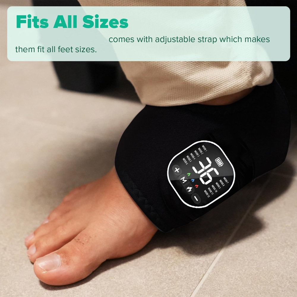 EMS 조인트 마사지기, 온열 무릎 보호대, 팔꿈치 및 - Ems Foot Massager 리뷰 및 가격