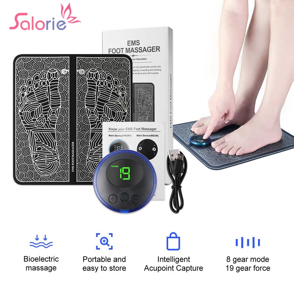 EMS 발 마사지 패드 물리 치료, 다방향 전기 마사지 - Ems Foot Massager 리뷰 및 가격